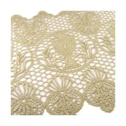 Puntilla De Guipur Dorada Iglesia 17cm. Cáliz Y Corazón 5 Puntilla De Guipur Dorada Iglesia 17cm. Cáliz Y Corazón -Merceria Botton puntilla de guipur dorada iglesia 17cm caliz y corazon 1