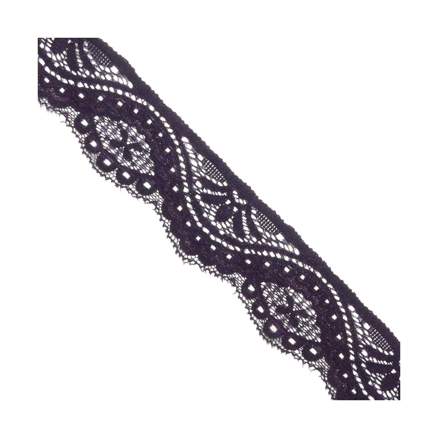 Puntilla De Nylón Elástico 45mm. Varios Colores 3 Puntilla De Nylón Elástico 45mm. Varios Colores