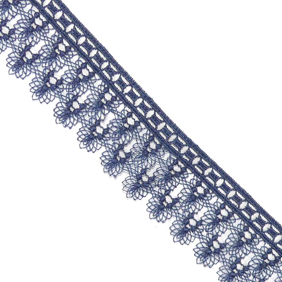 Puntilla De Guipur Frivolité 3,5cm. Varios Colores 3 Puntilla De Guipur Frivolité 3,5cm. Varios Colores