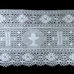 Puntilla Iglesia Blanca Con Cáliz Y Cruz 14cm