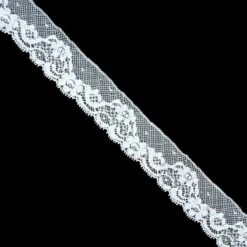 Puntilla Valencienne Blanco 2,4cm. Conjunto 11