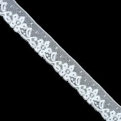 Puntilla Valencienne Blanco 2,6cm. Conjunto 3