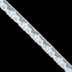 Puntilla Valencienne Blanco 2cm. Conjunto 3