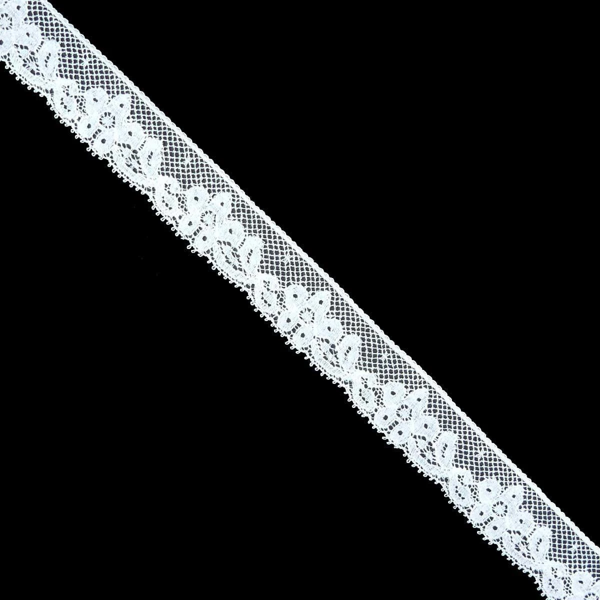 Puntilla Valencienne Blanco 2cm. Conjunto 3 3 Puntilla Valencienne Blanco 2cm. Conjunto 3