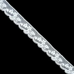 Puntilla Valencienne Blanco 2cm. Conjunto 5