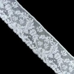 Puntilla Valencienne Blanco 5,5cm. Conjunto 16