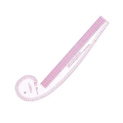 Regla Para Patchwork Y Costura. Curva Francesa Y Recta