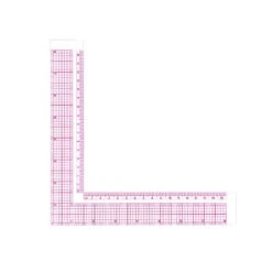Regla Para Patchwork Y Costura. Escuadra De 16cm