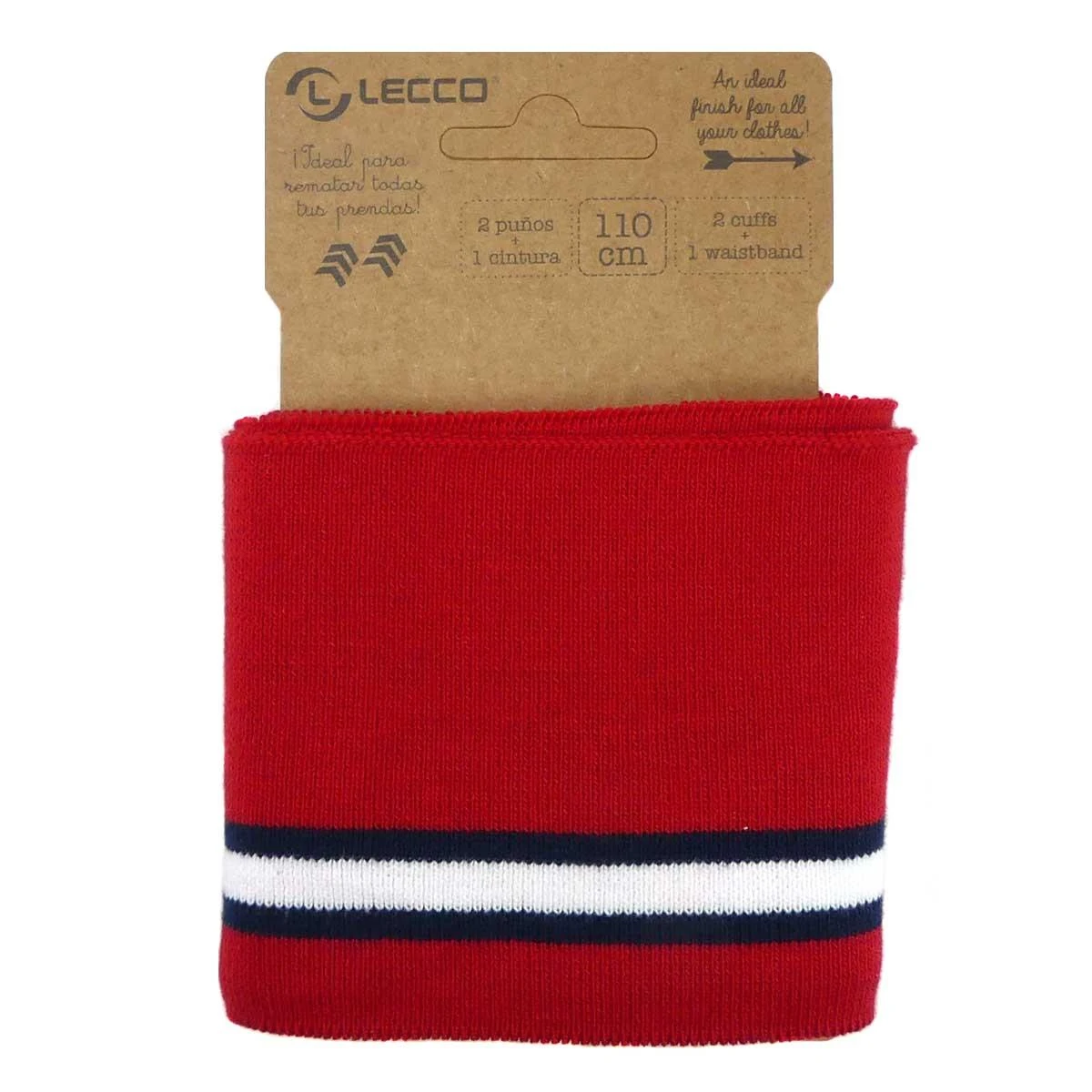 Remate De Punto Elástico 110cm. Doble Raya 3 Remate De Punto Elástico 110cm. Doble Raya