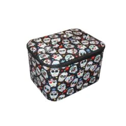 Set 2 Costureros Estampado Calaveras 7 Set 2 Costureros Estampado Calaveras -Merceria Botton set 2 costureros estampado calaveras 2