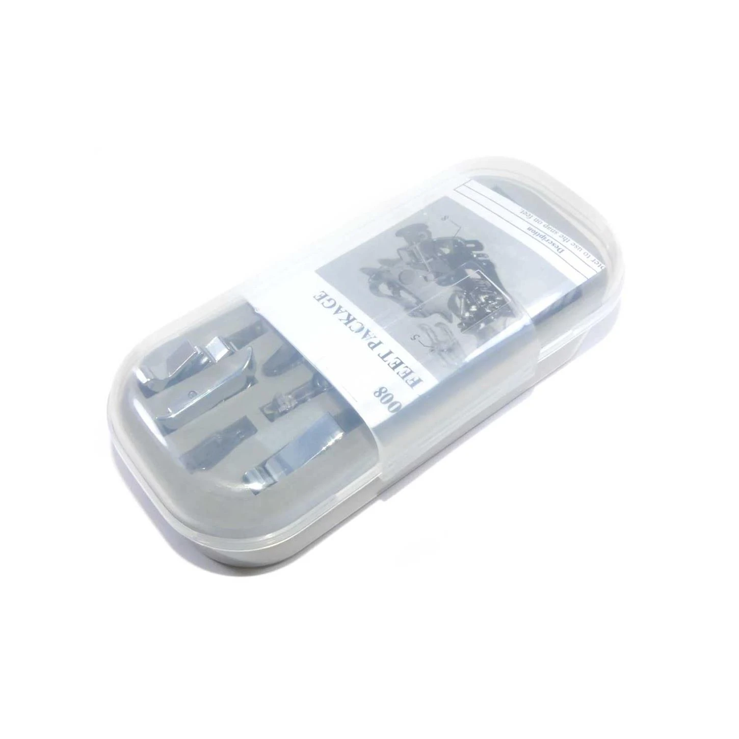 Set De Prensatelas Para Máquina Coser Y Plisador. 8 Unidades 4 Set De Prensatelas Para Máquina Coser Y Plisador. 8 Unidades - Imagen 2