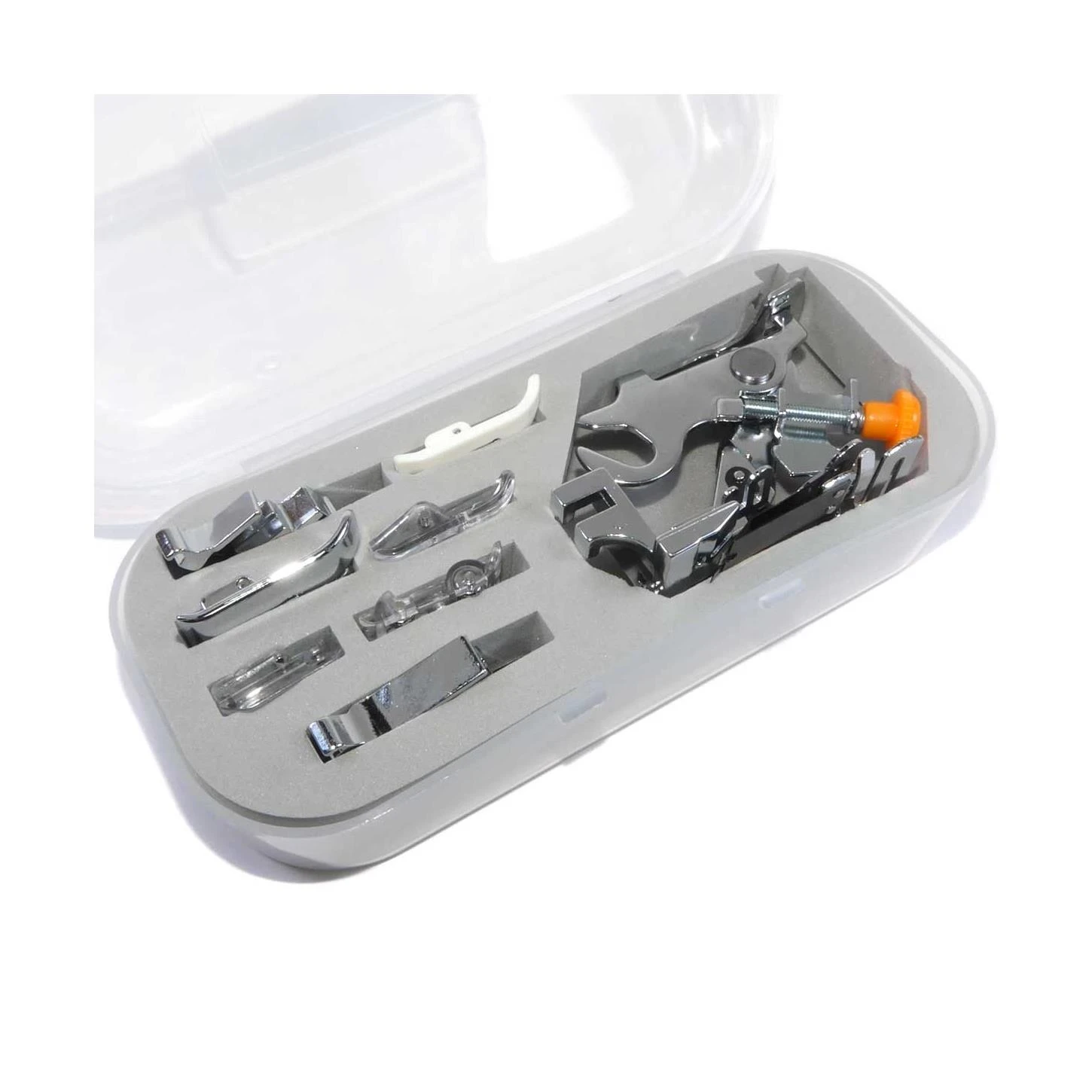 Set De Prensatelas Para Máquina Coser Y Plisador. 8 Unidades 3 Set De Prensatelas Para Máquina Coser Y Plisador. 8 Unidades