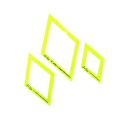 Set Plantillas Patchwork Diamante 5 Set Plantillas Patchwork Diamante -Merceria Botton set plantillas patchwork diamante 1