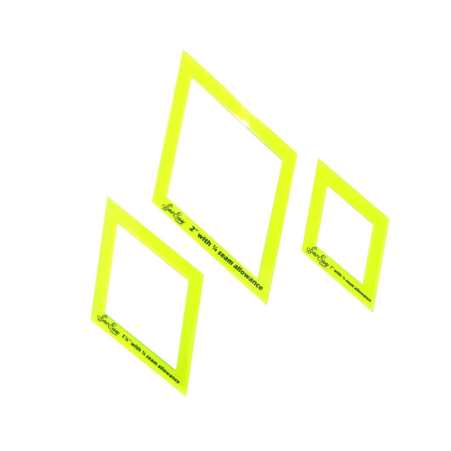 Set Plantillas Patchwork Diamante 4 Set Plantillas Patchwork Diamante - Imagen 2