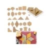Set Plantillas Patchwork Multiforma. 55 Unidades