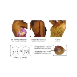 Sujetador Sin Tirantes Adhesivo Con Broche. Varias Tallas -Merceria Botton sujetador sin tirantes adhesivo con broche 5