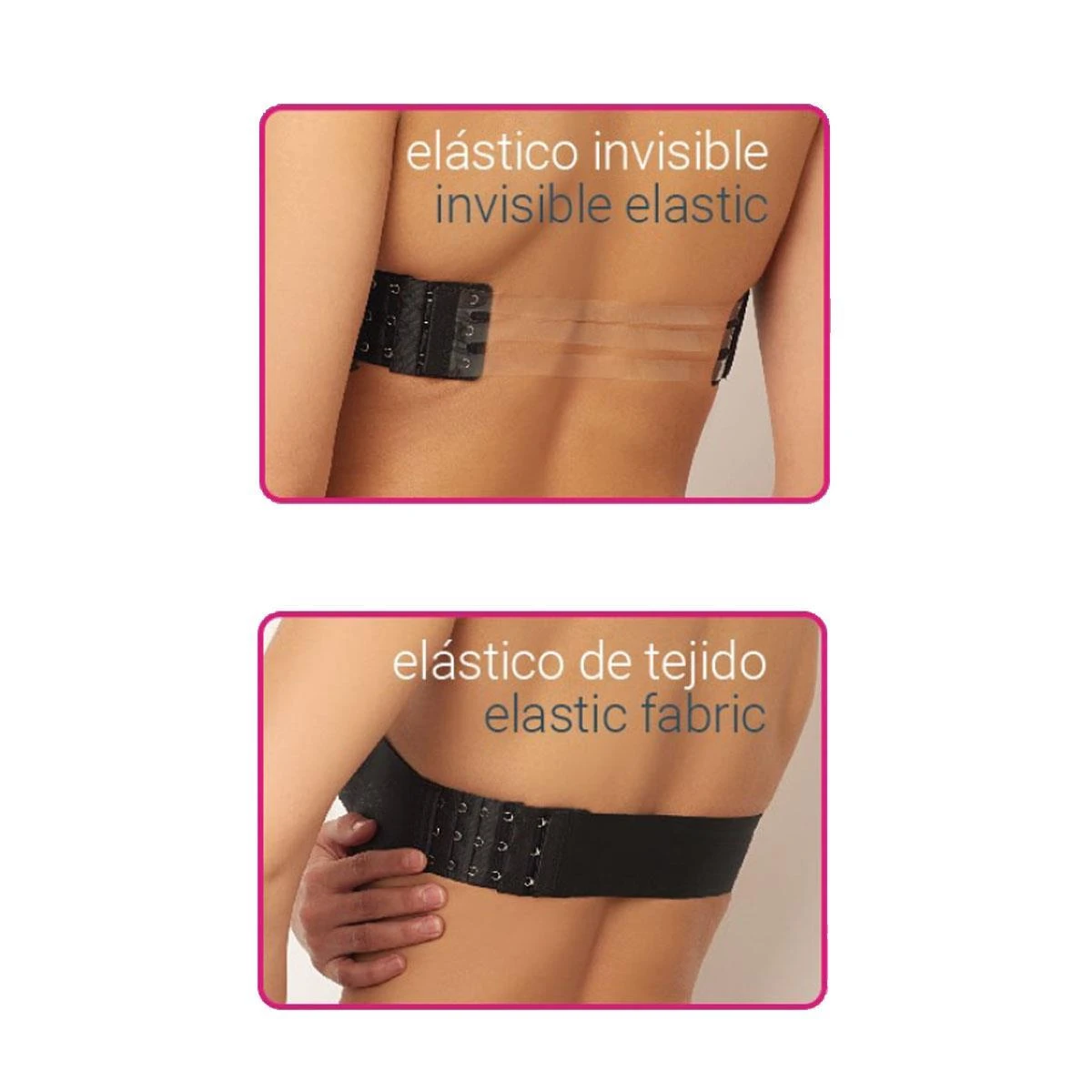 Sujetador Sin Tirantes Invisible. Varios Colores Y Tallas 5 Sujetador Sin Tirantes Invisible. Varios Colores Y Tallas - Imagen 3