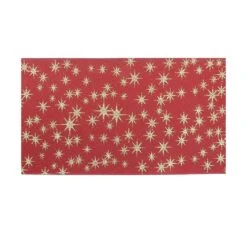 Tapacosturas Con Estrellas Doradas Reversible 10cm. Varios Colores