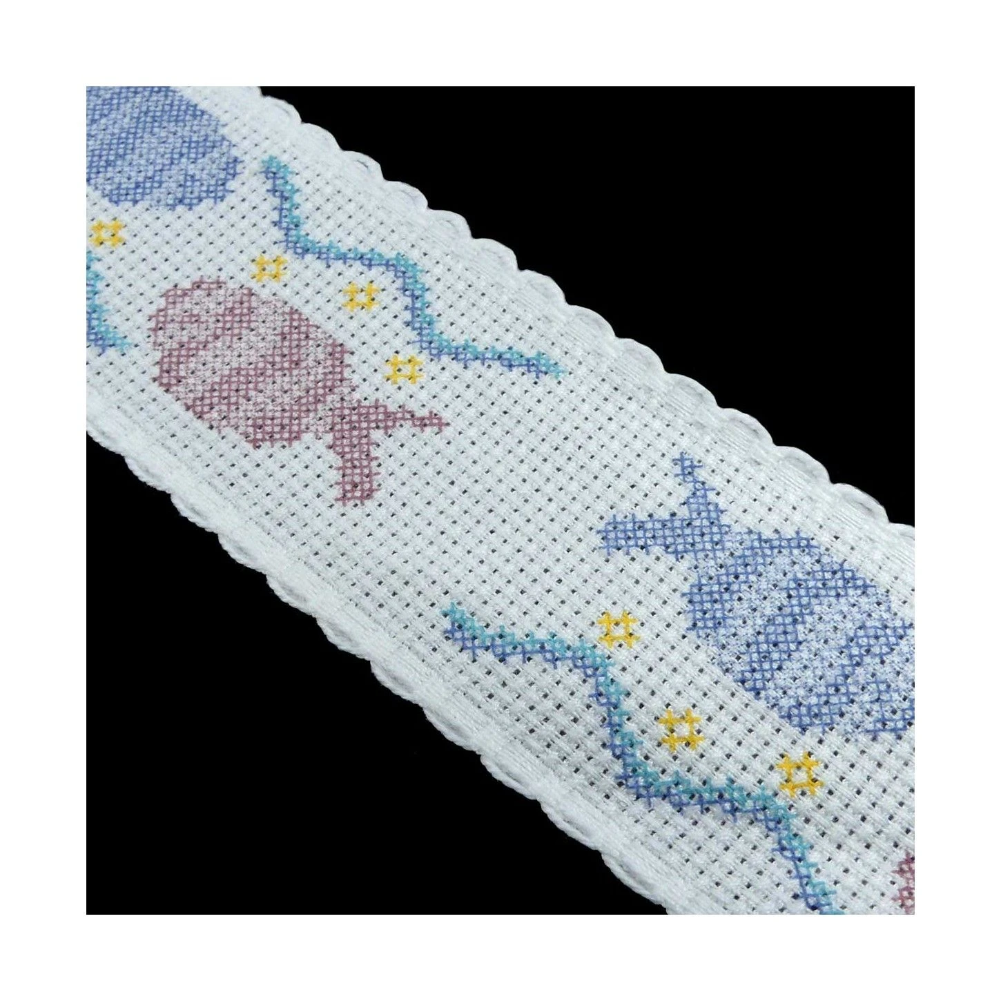 Tapacosturas De Panamá Estampado Peces 5cm Ancho 4 Tapacosturas De Panamá Estampado Peces 5cm Ancho - Imagen 2