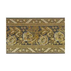 Tapacosturas Dibujo Damasco Lamé 10cm. Varios Colores