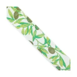 Tapacosturas Estampado Olivas 4,7cm Ancho