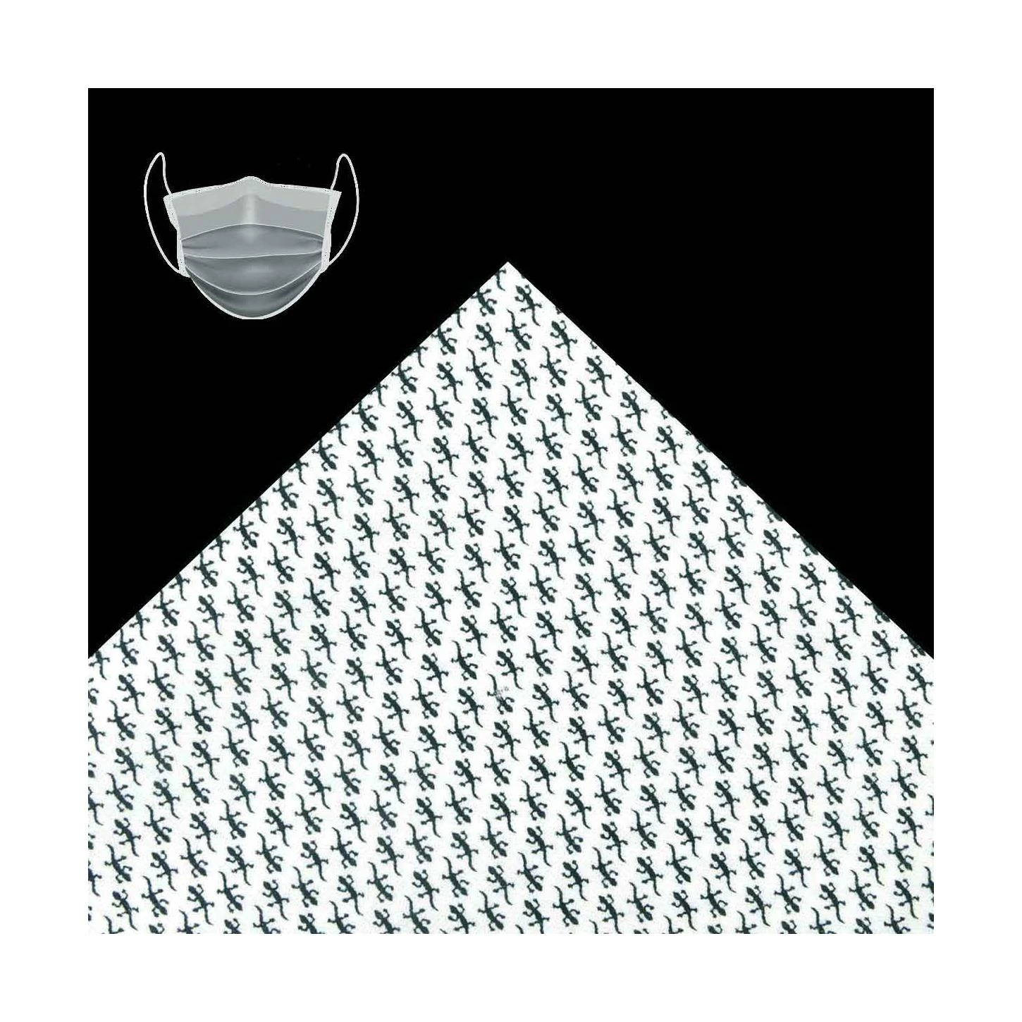 Tela Especial Para Mascarilla Dibujo Salamandras 3 Tela Especial Para Mascarilla Dibujo Salamandras