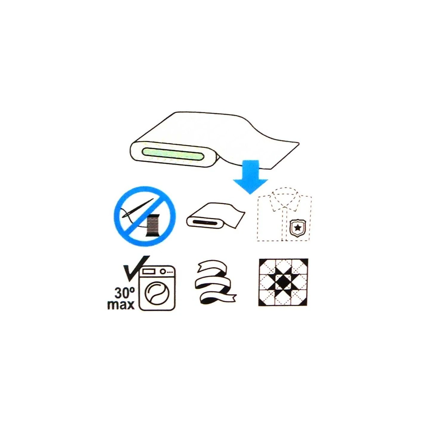 Termoadhesivo Permanente Para Tela Odif 606 4 Termoadhesivo Permanente Para Tela Odif 606 - Imagen 2