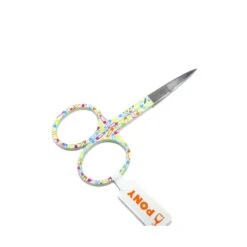 Tijera Bordar Estampado De Imperdibles Multicolor