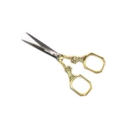 Tijera Para Bordar Diseño Torre Eiffel Oro. Premax