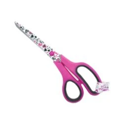 Tijera Para Costura Con Mango Y Hoja Estampado Corazones