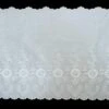 Tira Bordada Ancha Conjunto Flores 29cm. Blanco Roto 2 Tira Bordada Ancha Conjunto Flores 29cm. Blanco Roto -Merceria Botton tira bordada ancha conjunto flores 29cm blanco roto
