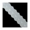 Tira Bordada Blanco Algodón 45mm. Conjunto 31 -Merceria Botton tira bordada blanco algodon 45mm conjunto 31