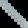 Tira Bordada Blanco Algodón 5,5cm. Conjunto 22 2 Tira Bordada Blanco Algodón 5,5cm. Conjunto 22 -Merceria Botton tira bordada blanco algodon 55mm conjunto 22