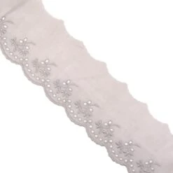 Tira Bordada Estilo Floral 5,5cm. Varios Colores