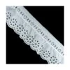 Tira Bordada Fruncida 6cm Con Pasacintas Blanco. Margaritas -Merceria Botton tira bordada fruncida 6cm con pasacintas blanco margaritas
