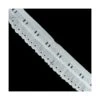Tira Bordada Fruncida Con Pasacintas Blanco 3cm. Miniperforaciones 2 Tira Bordada Fruncida Con Pasacintas Blanco 3cm. Miniperforaciones -Merceria Botton tira bordada fruncida con pasacintas blanco 3cm miniperforaciones