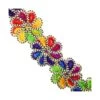 Tira De Flores étnica Multicolor De 7cm Ancho -Merceria Botton tira flores etnica multicolor 7cm2