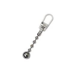 Tirador Para Cremallera Bolitas Plata. Prym
