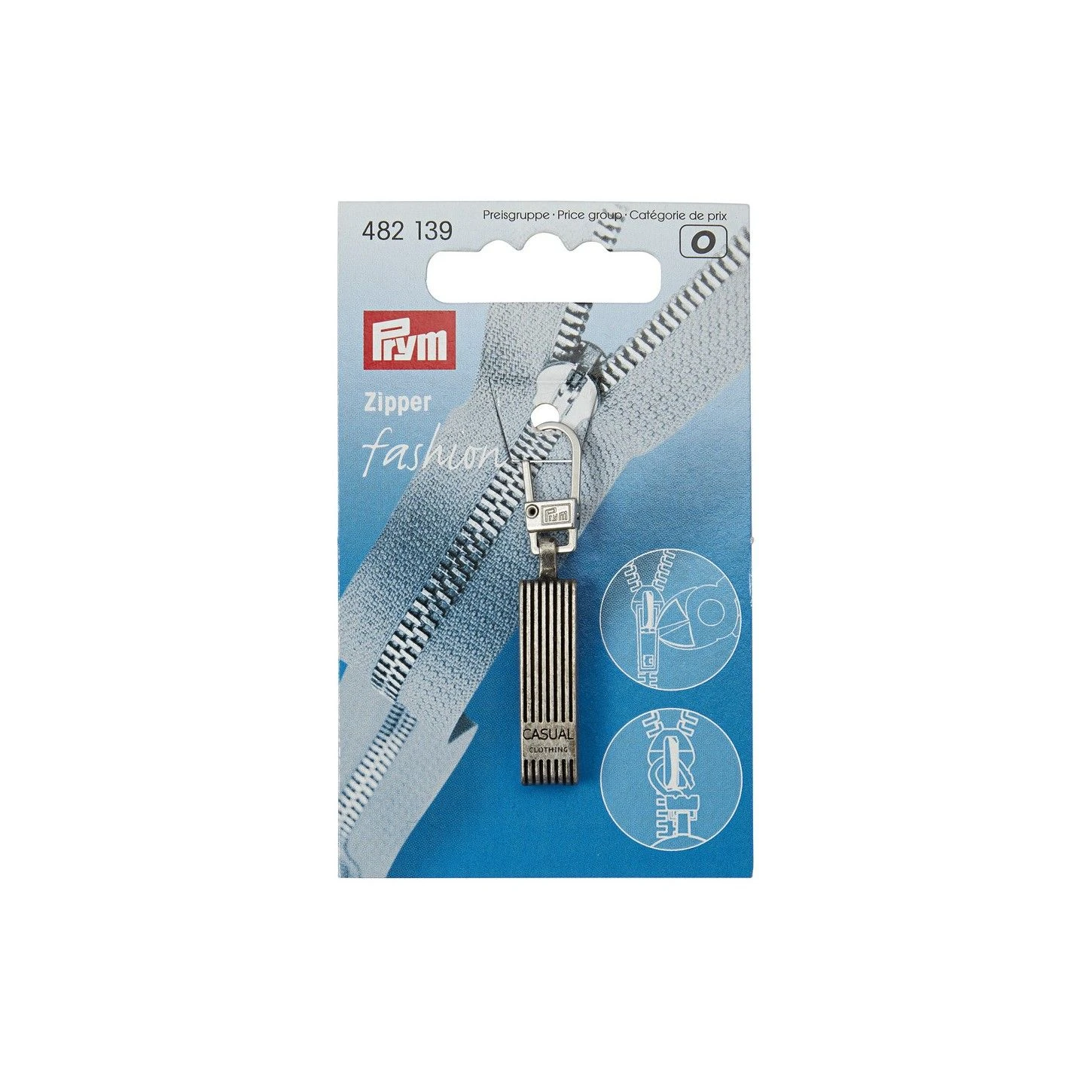 Tirador Para Cremallera Casual. Prym 4 Tirador Para Cremallera Casual. Prym - Imagen 2