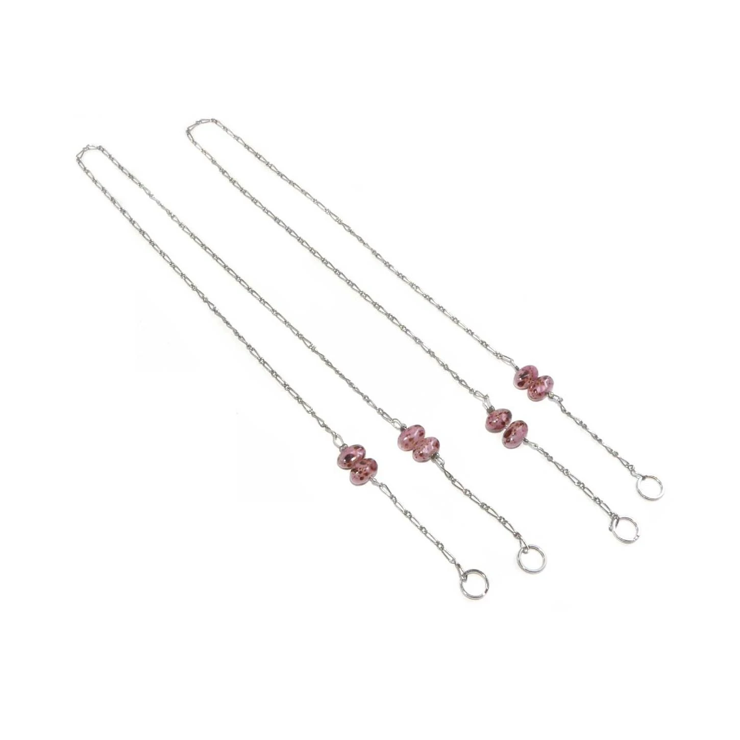 Tirante Cadena Metal Con Abalorios 40cm. Varios Colores 3 Tirante Cadena Metal Con Abalorios 40cm. Varios Colores