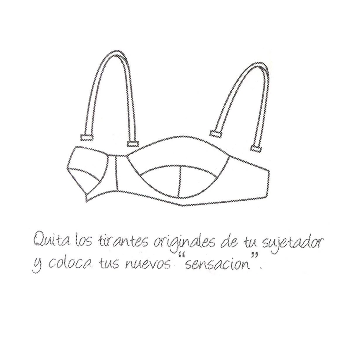 Tirante Clásico Para Sujetador 10mm. Varios Colores 4 Tirante Clásico Para Sujetador 10mm. Varios Colores - Imagen 2