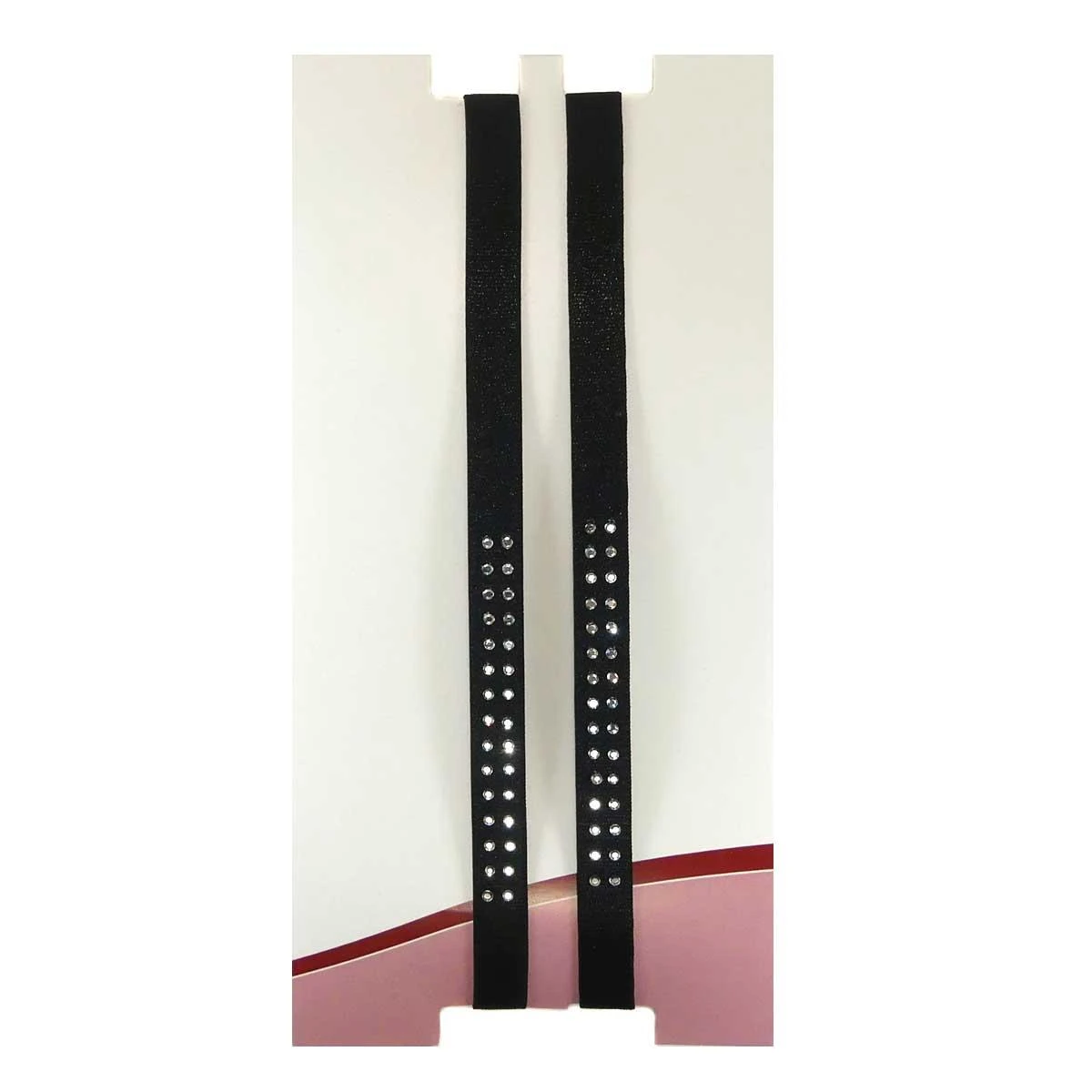 Tirante Sujetador Negro Con Strass 10mm 6 Tirante Sujetador Negro Con Strass 10mm - Imagen 4