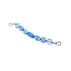 Trabilla Abalorios Cristal 11cm. Varios Colores