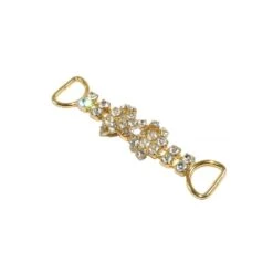 Trabilla Dorada Diseño Lazo Con Strass 55mm
