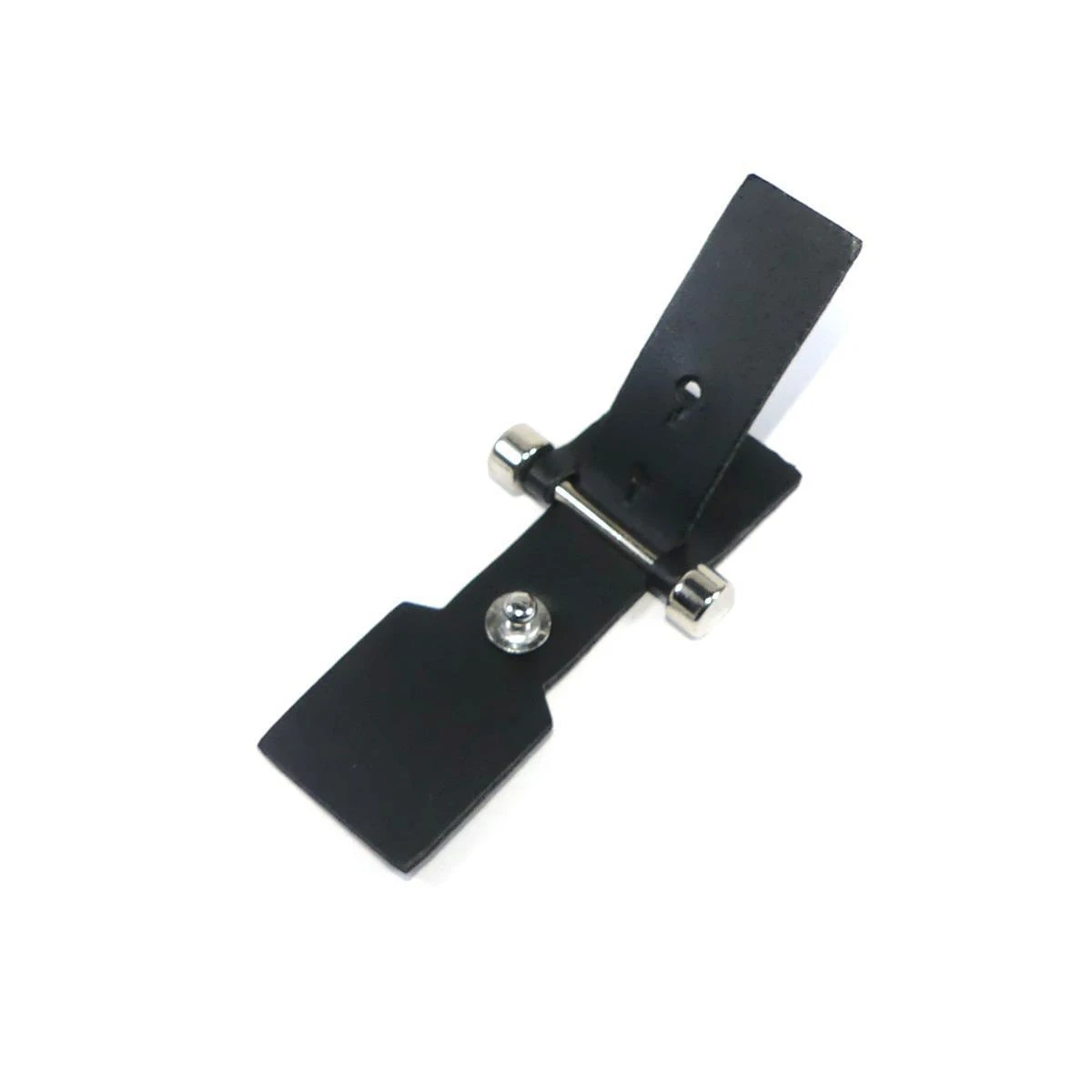 Trabilla De Imipiel Cierre Con Pernito 8cm. Negro Y Marrón 4 Trabilla De Imipiel Cierre Con Pernito 8cm. Negro Y Marrón - Imagen 2