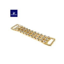 Trabilla Metalizada Con Strass. Oro -Merceria Botton travilla metalizada con strass oro 1